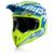 Casco acerbis fluo